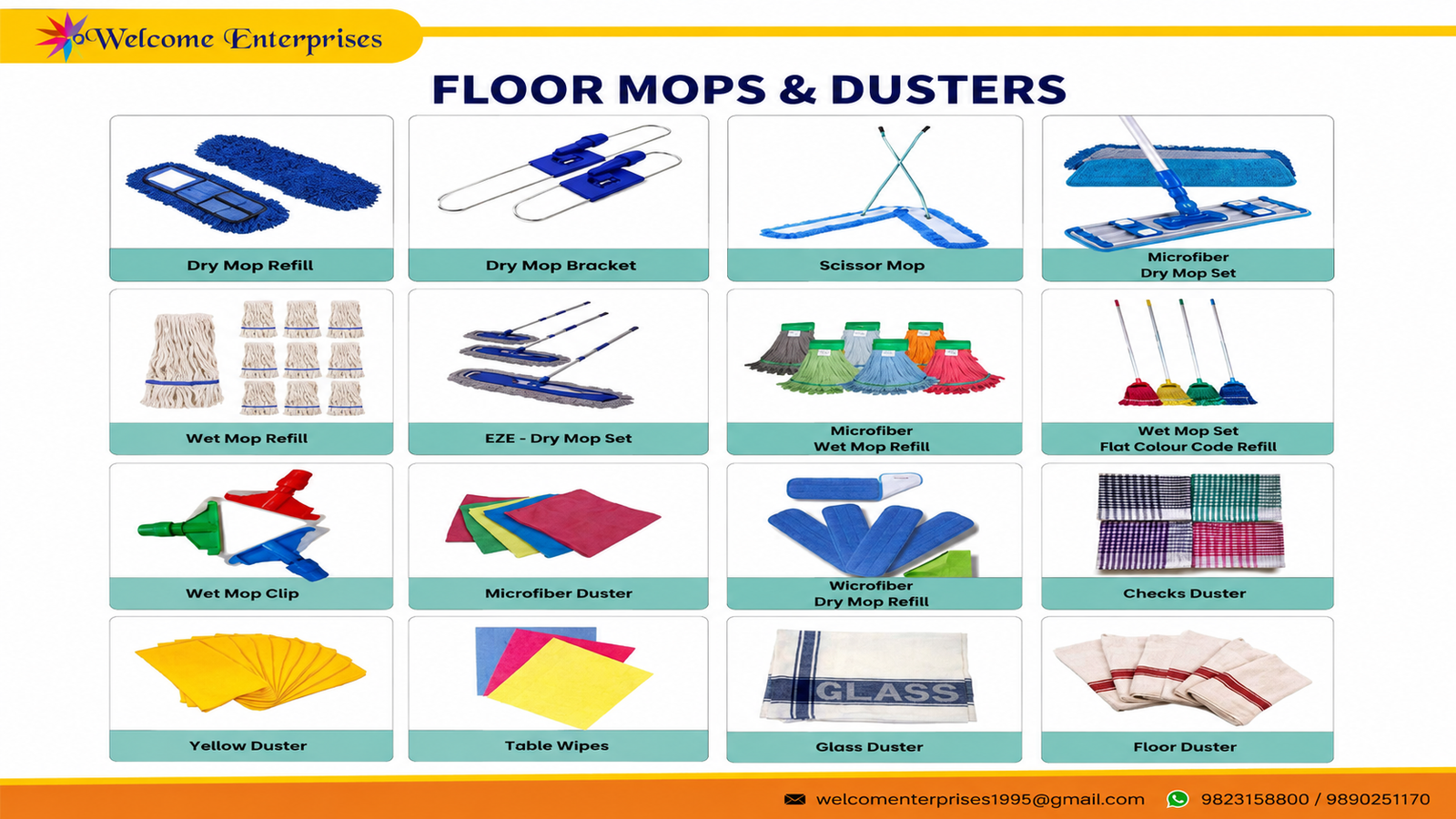 Floor Mops & Dusters